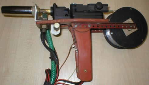 Amatrsk SPOOL-GUN pistole 2